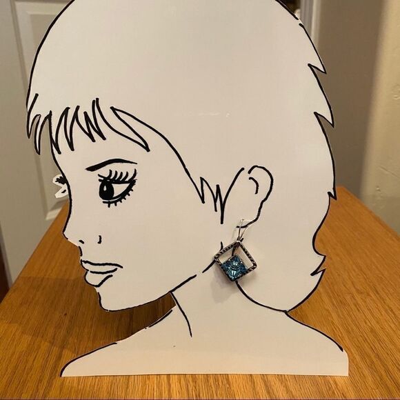 Handcrafted earrings with Swarovski crystal - Picture 5 of 6